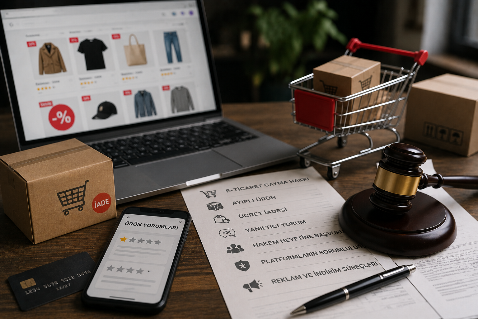 E-Ticaret 
Online Platformlar 
Tüketici Uyuşmazlıkları